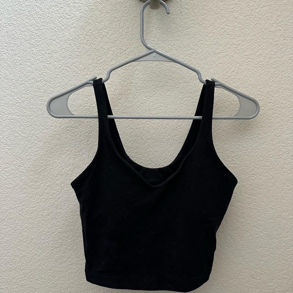 Lululemon Black Women's crop Top